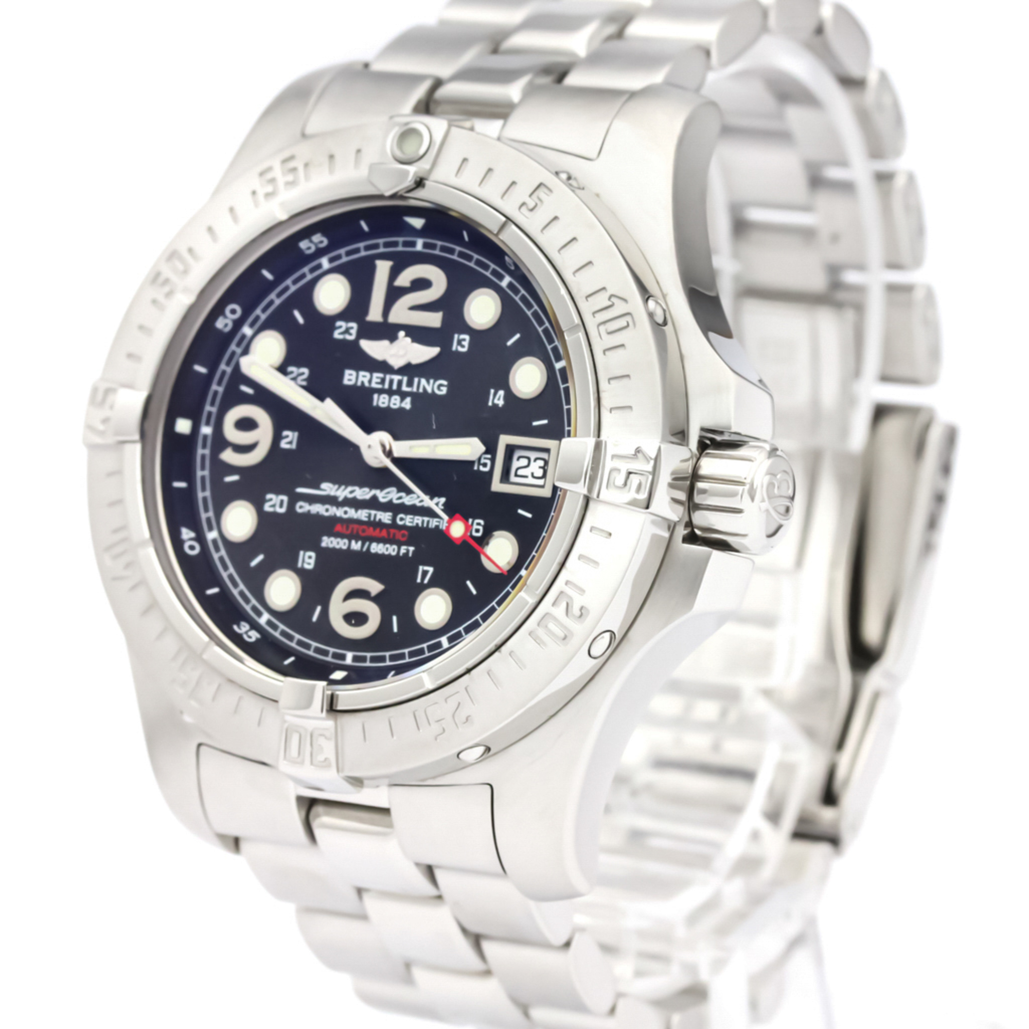 BREITLING Superocean Steelfish Steel Automatic Watch A17390