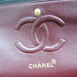 Chanel Matelasse A02000 Women's Leather Shoulder Bag Black