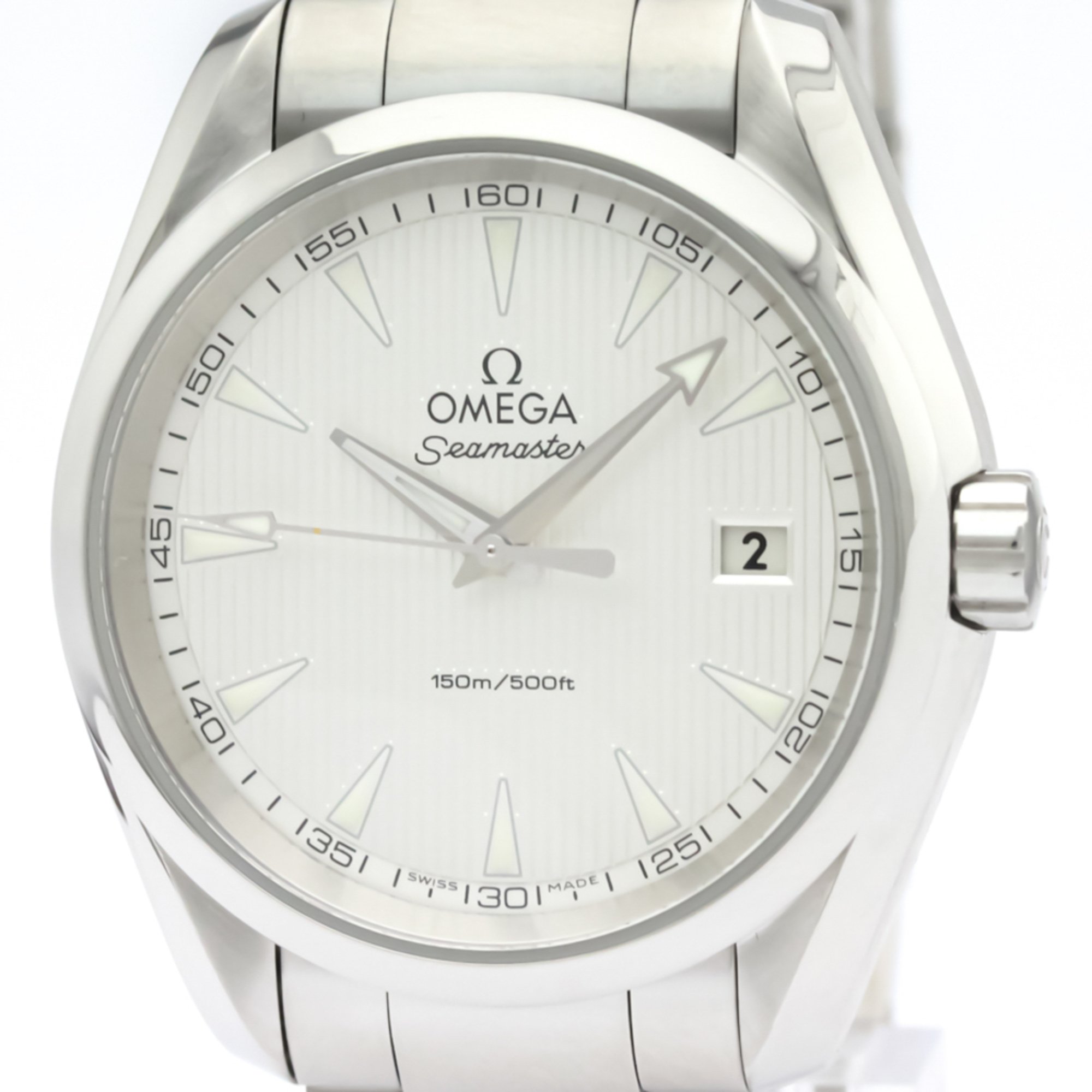 Omega Seamaster Quartz Stainless Steel Men's Sports Watch 231.10.39.60.02.001