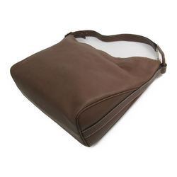 Bally Clipper Medium Women's Leather Shoulder Bag Brown