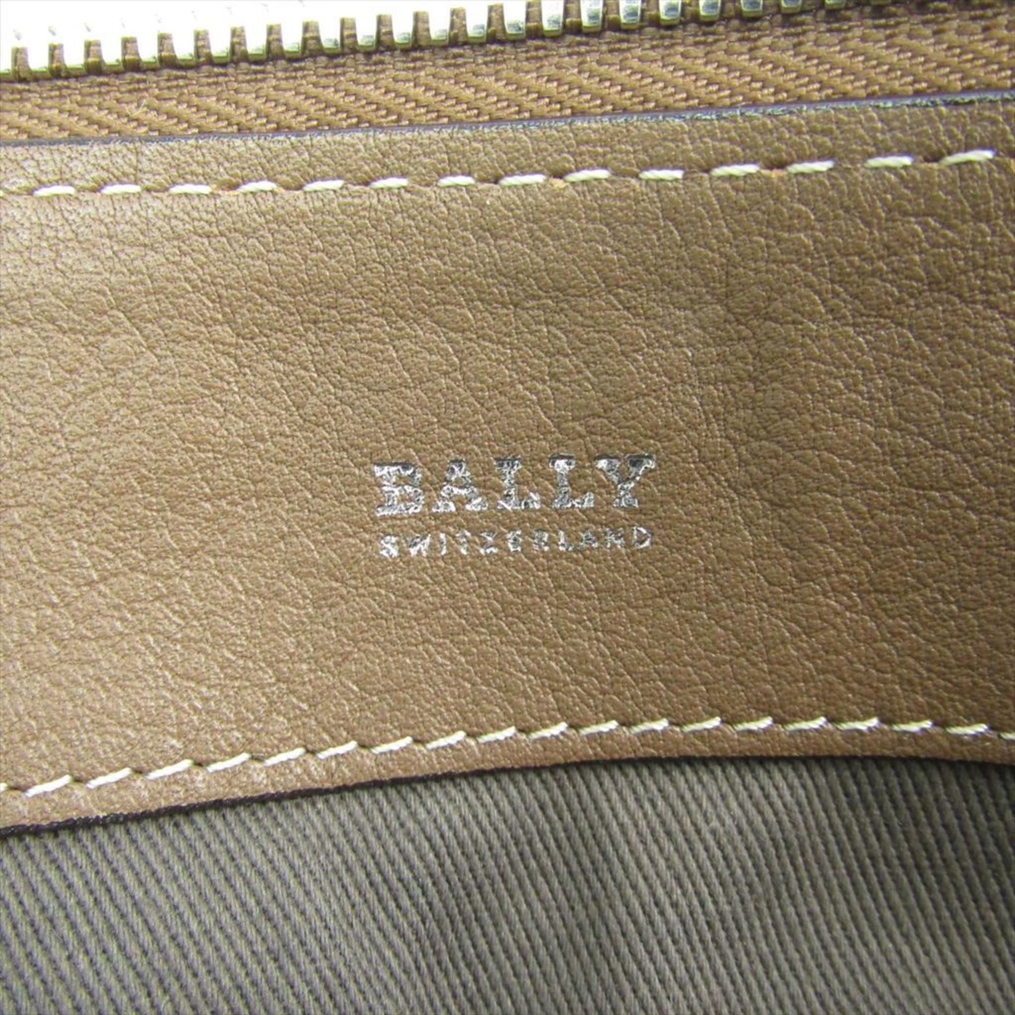 Bally Clipper Medium Women's Leather Shoulder Bag Brown