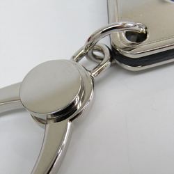 Salvatore Ferragamo Keyring (Gray,Silver) Gancini