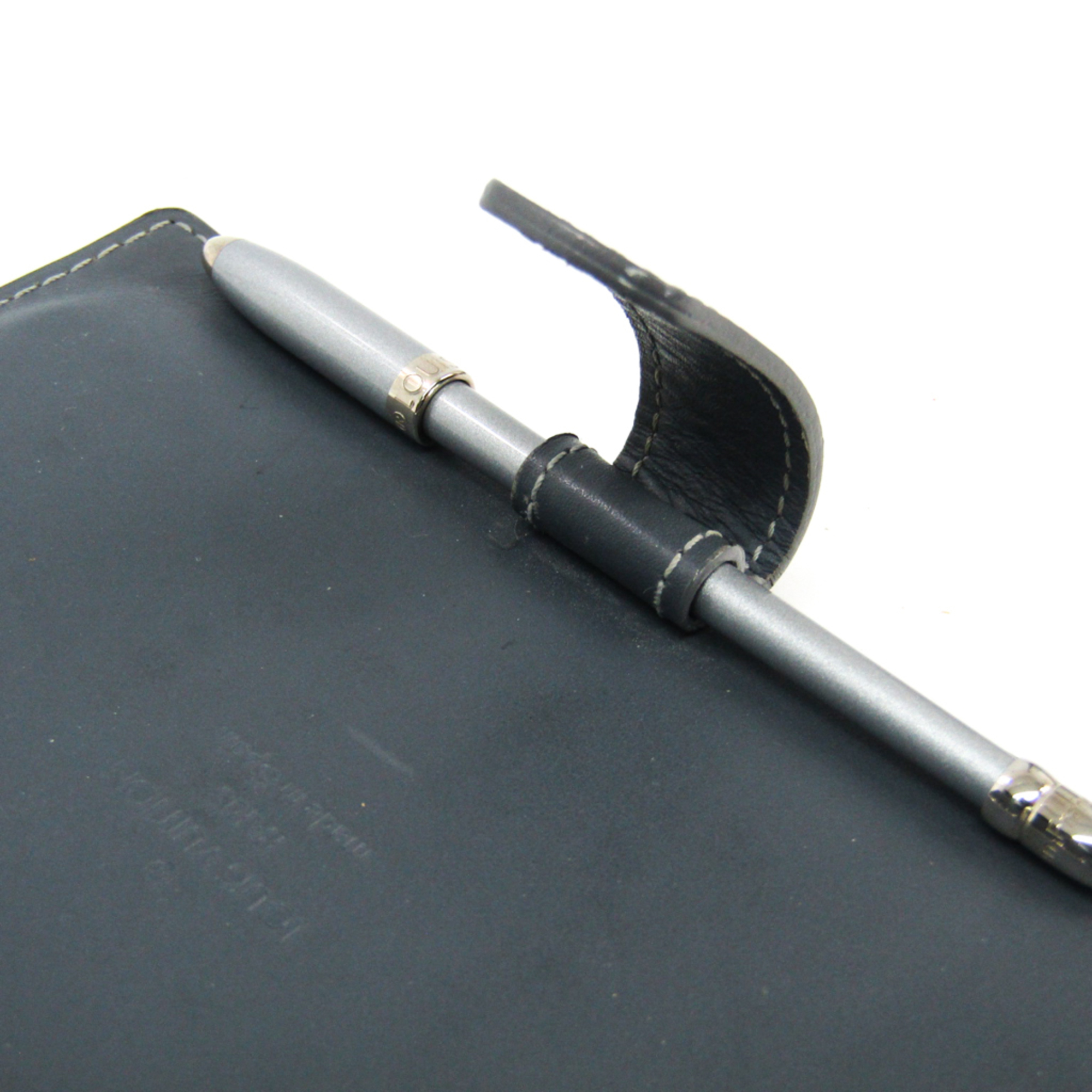 Louis Vuitton Cyber Epi Planner Cover Gray Agenda PM M99080 with Agenda ballpoint pen GM