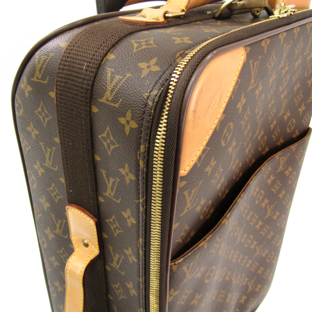 Louis Vuitton Monogram Soft Case Trolley Bag Monogram Pegas 55