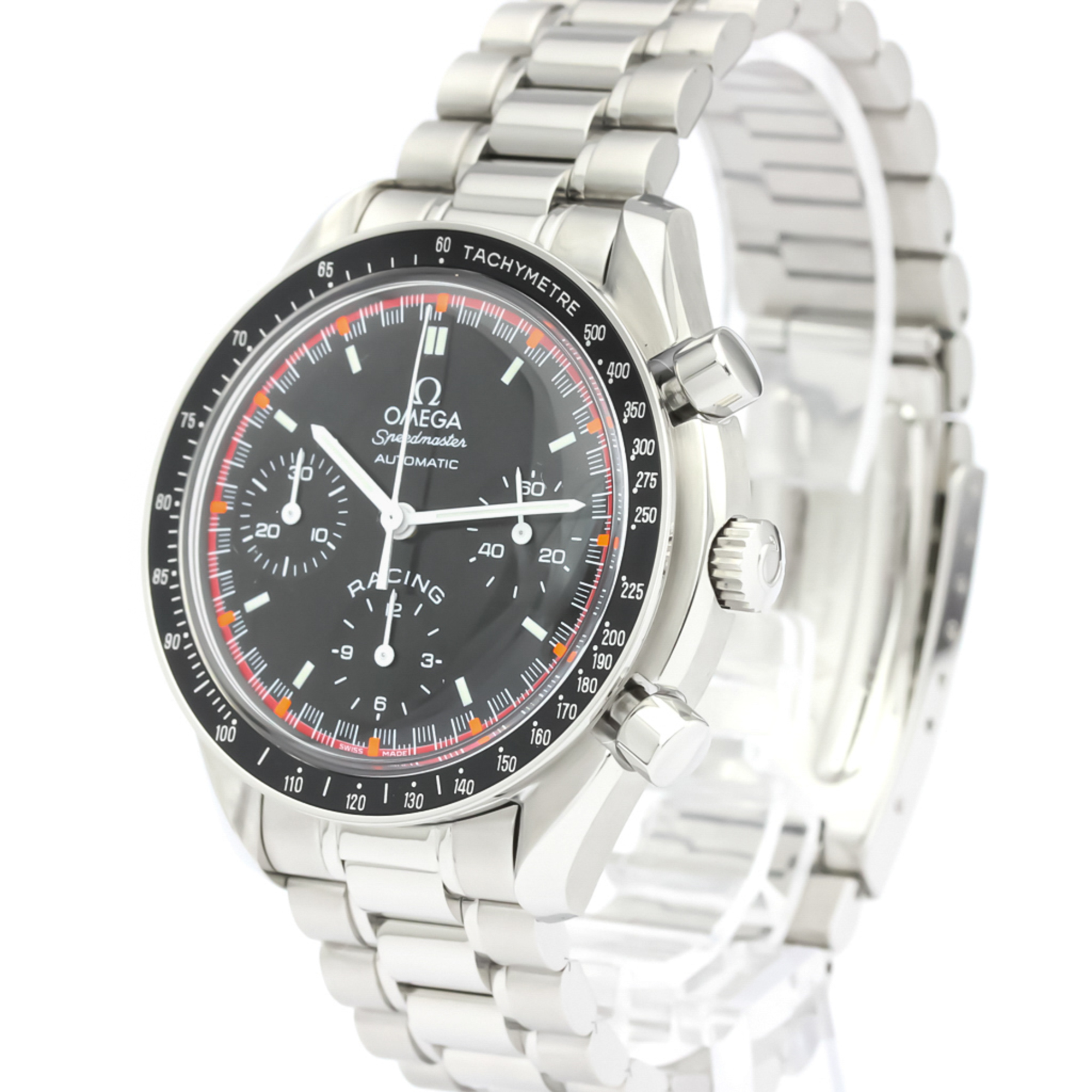 Omega Speedmaster Automatic Stainless Steel Men's Sports Watch 3518.50