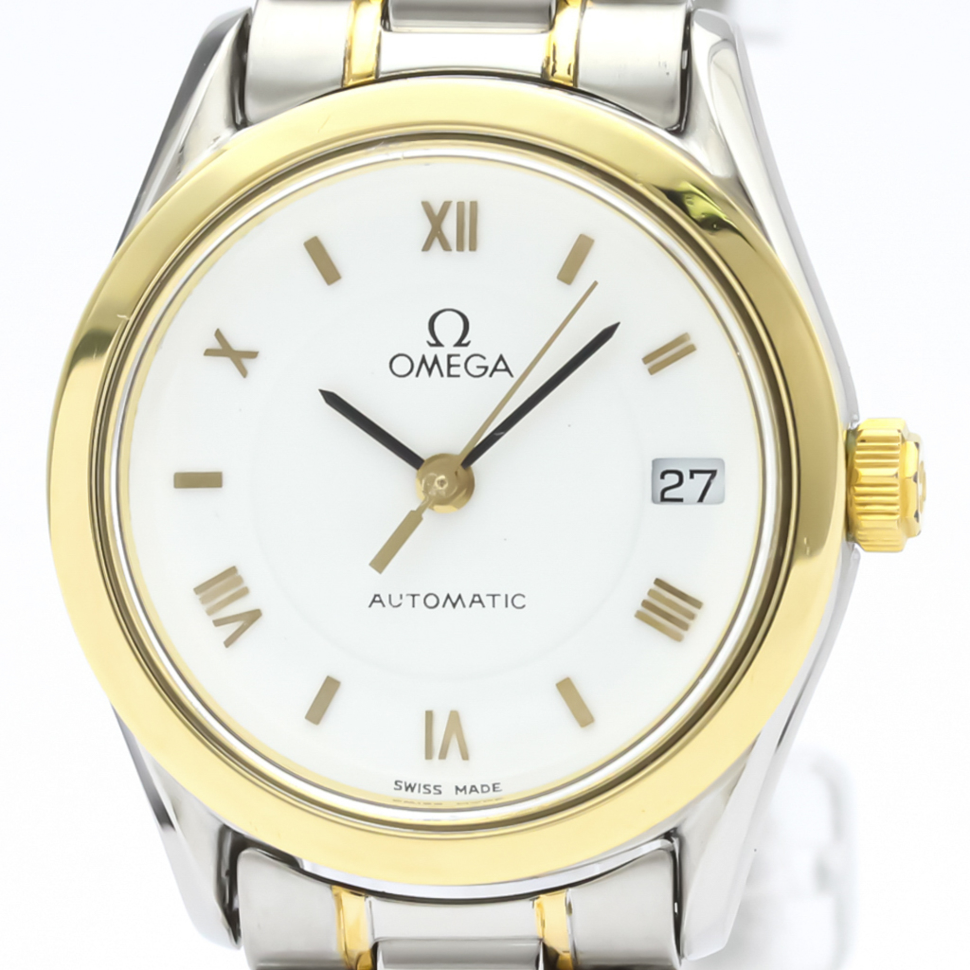 Omega Classic Automatic Yellow Gold (18K),Stainless Steel Women's Dress Watch 566.0285