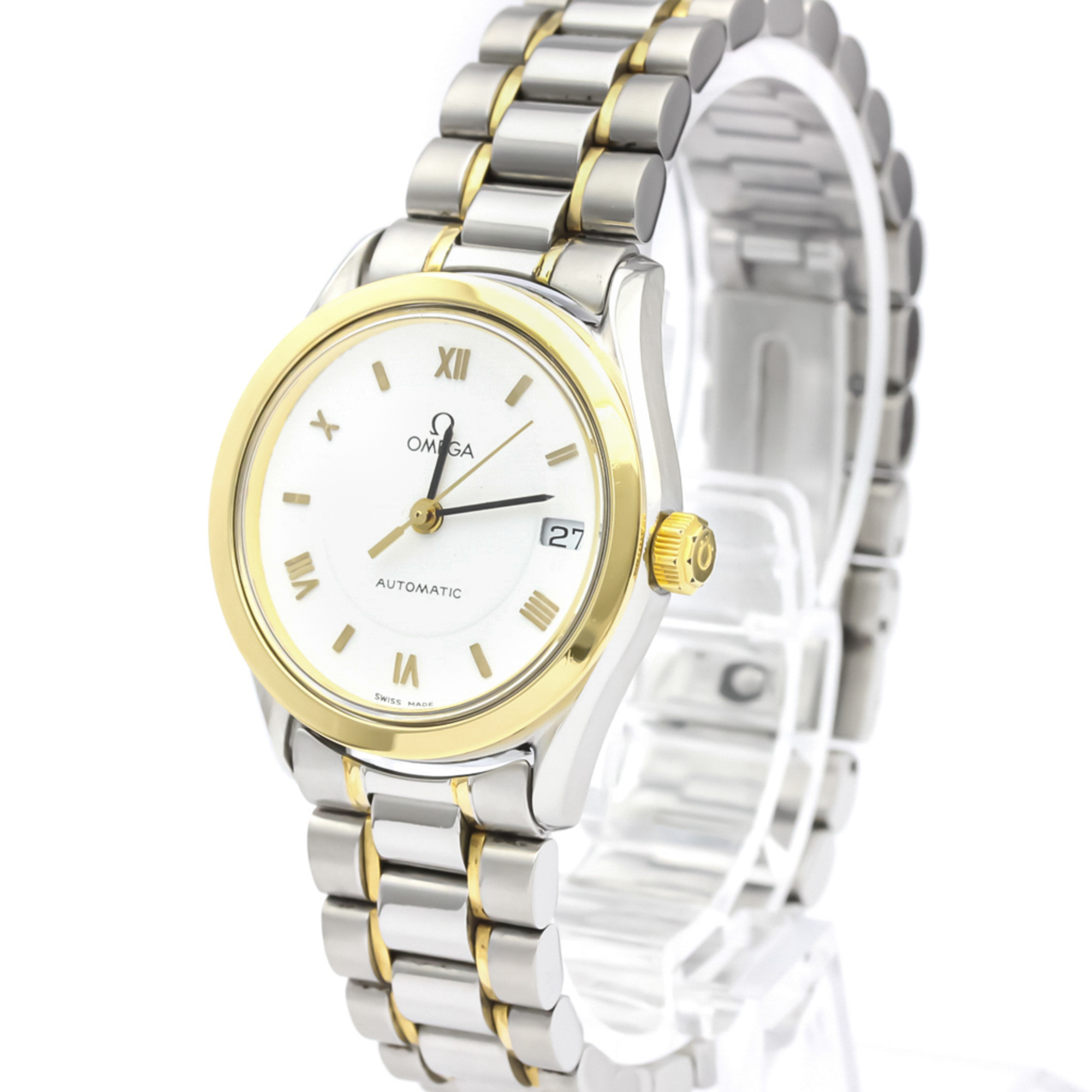 Omega Classic Automatic Yellow Gold (18K),Stainless Steel Women's Dress Watch 566.0285