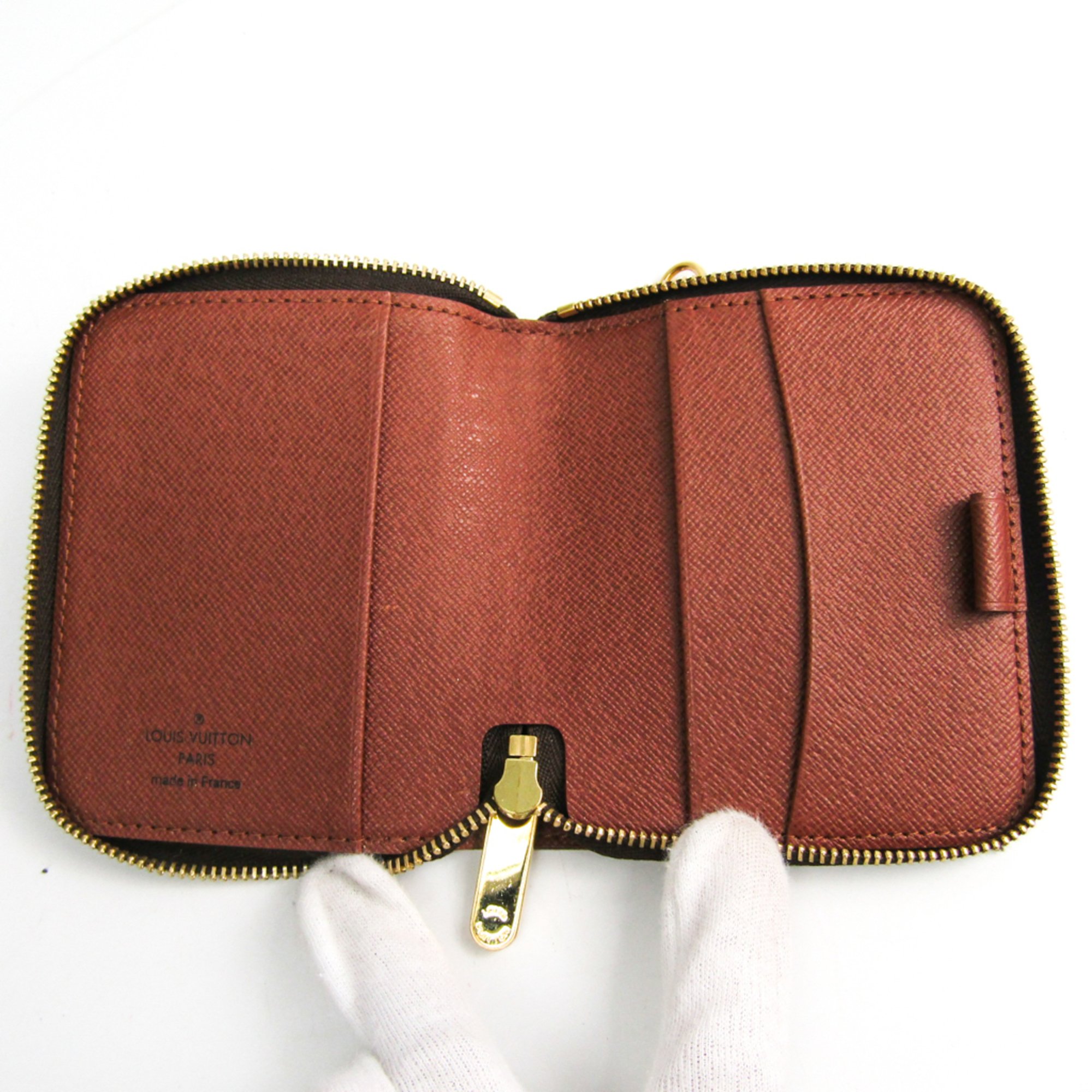 Louis Vuitton Monogram Pocket Size Planner Cover Monogram Agenda Mini Zippe Notebook Cover R21045