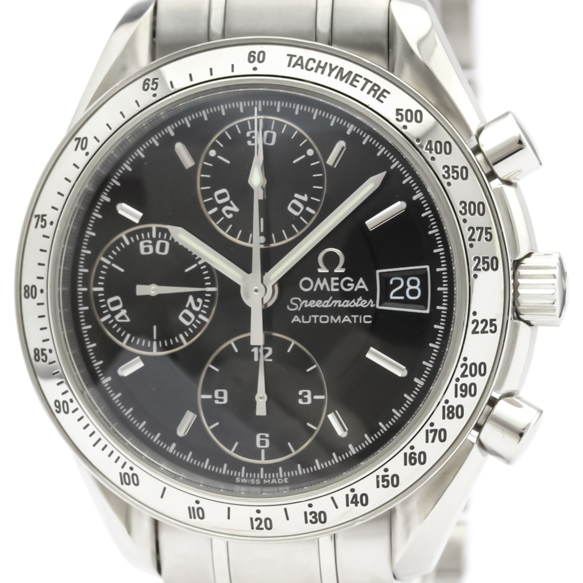 OMEGA Speedmaster Date Steel Automatic Mens Watch 3513.50