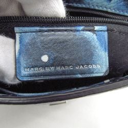 Marc by Marc Jacobs Flower Shoulder Bag Cow Leather Blue M004405