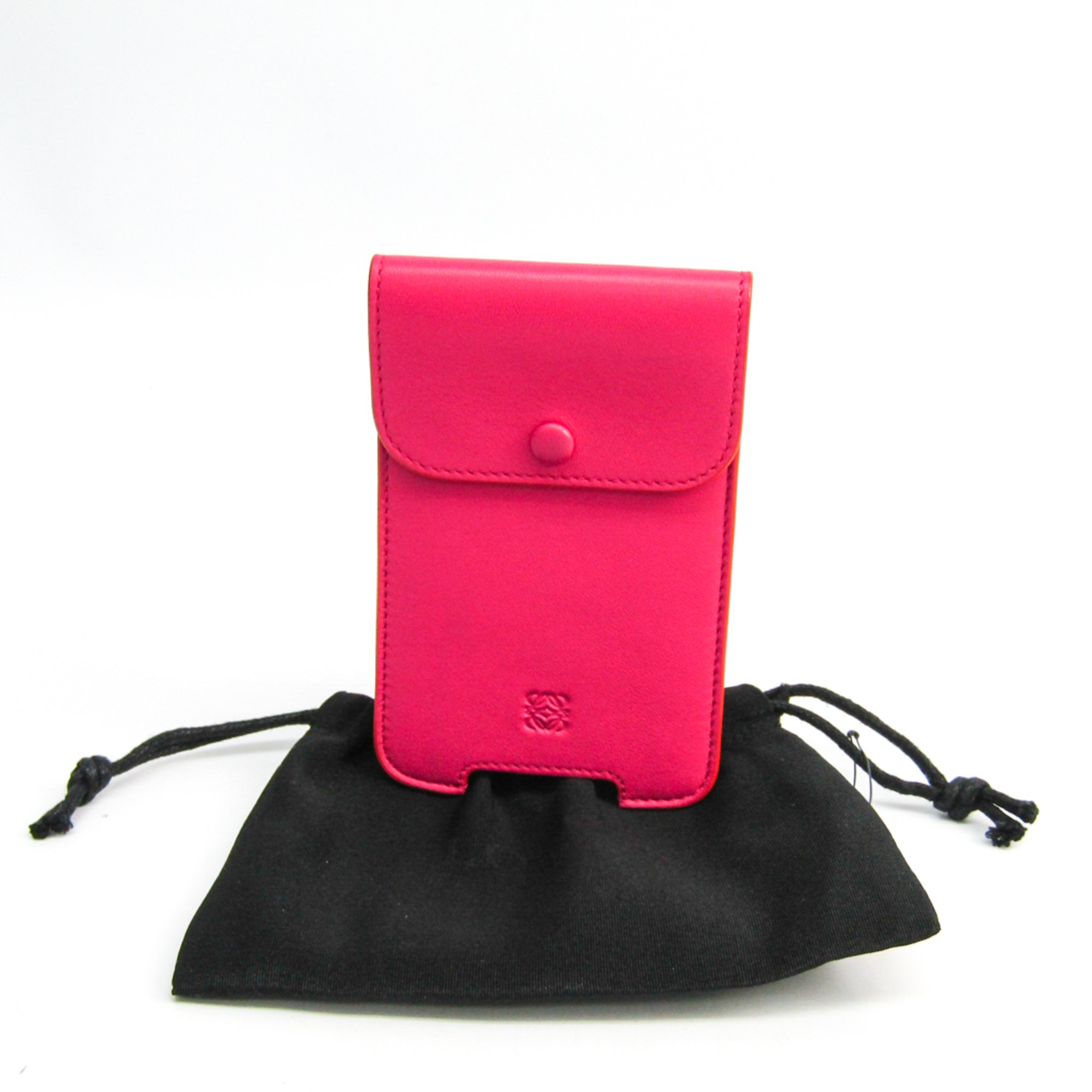 Loewe Leather Phone Pouch/sleeve For IPhone 4s Pink