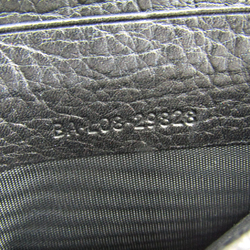 Bvlgari 29828 Leather Passport Cover Black