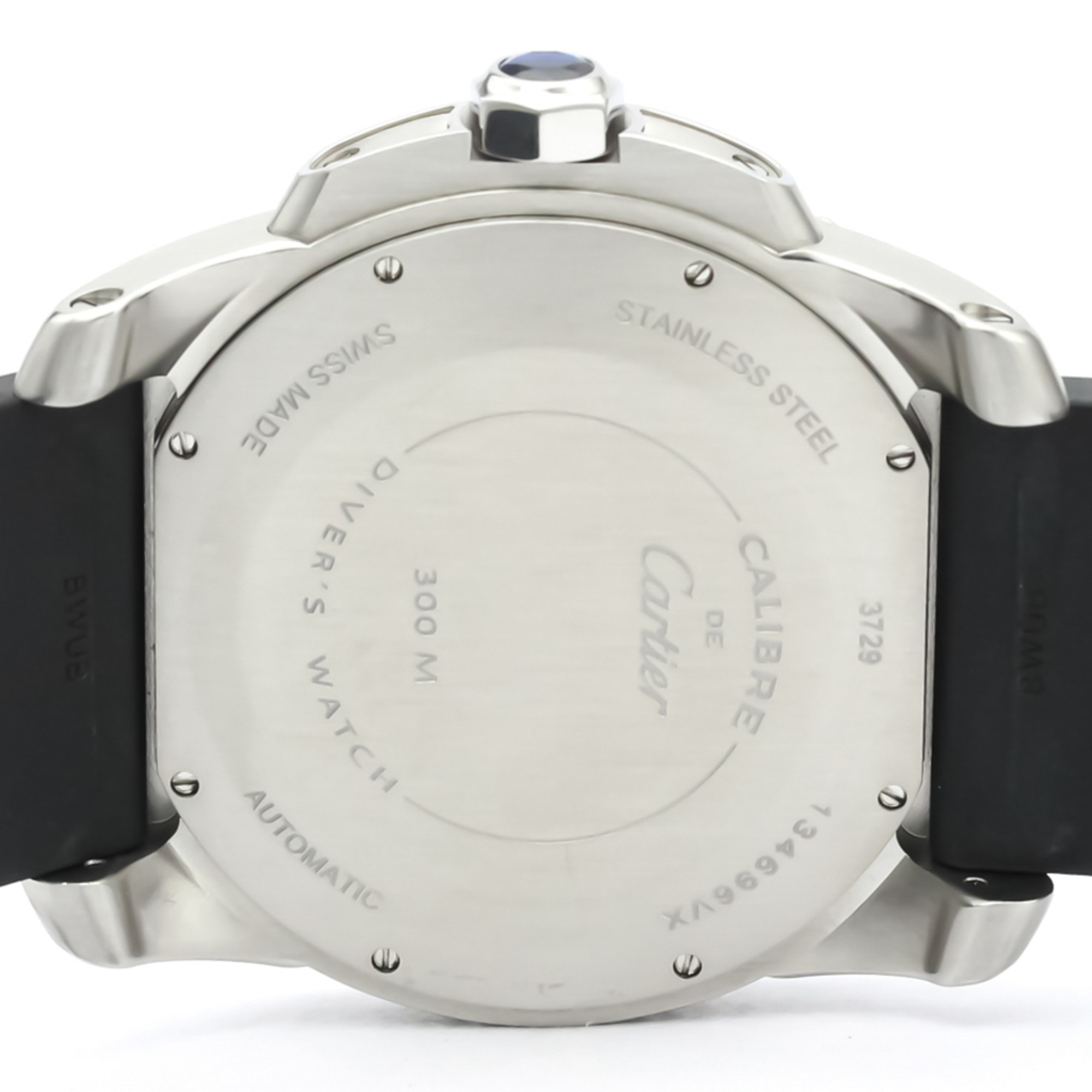 Cartier Calibre De Cartier Automatic Stainless Steel Men's Sports Watch W7100056