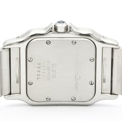 Cartier Santos Galbee Quartz Stainless Steel,Yellow Gold (18K) Men's Dress Watch 187901