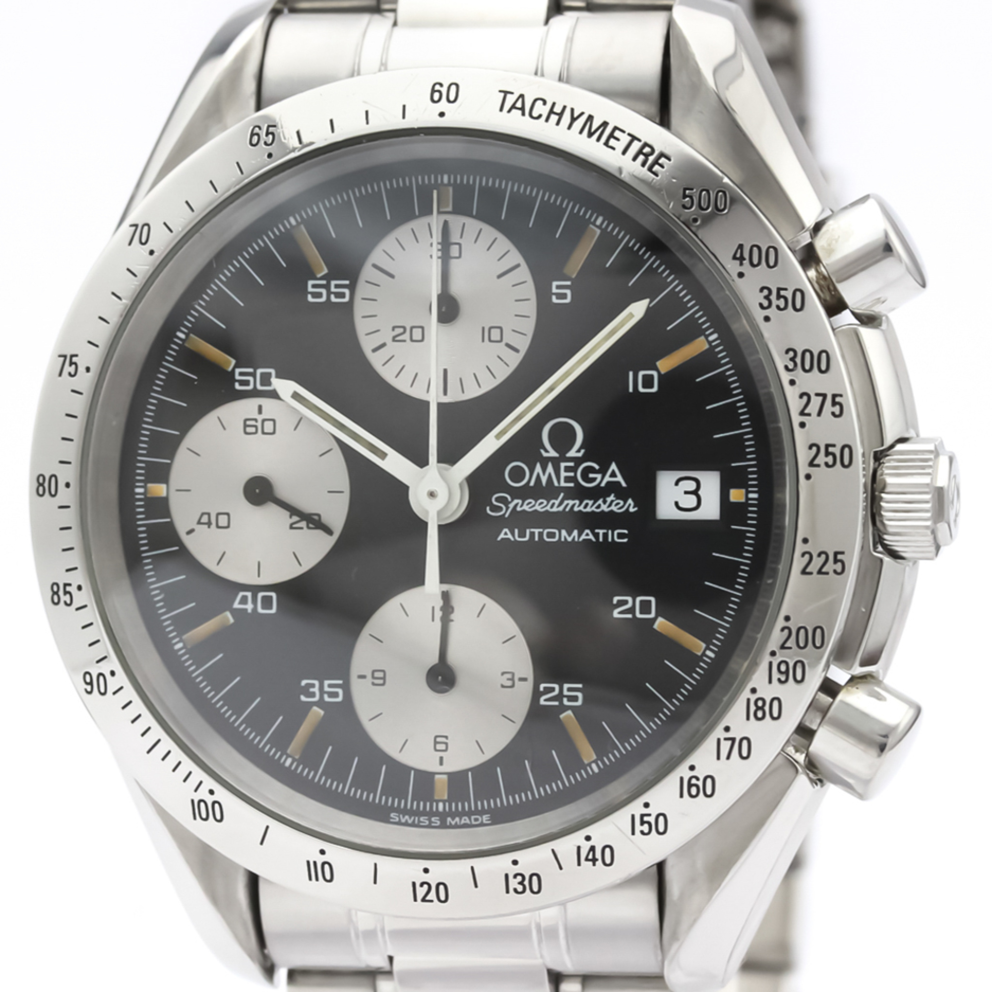 OMEGA Speedmaster Date Steel Automatic Mens Watch 3511.50