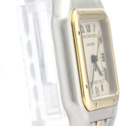 CARTIER Panthere 18K Gold Steel Quartz Mid Size Watch 183949