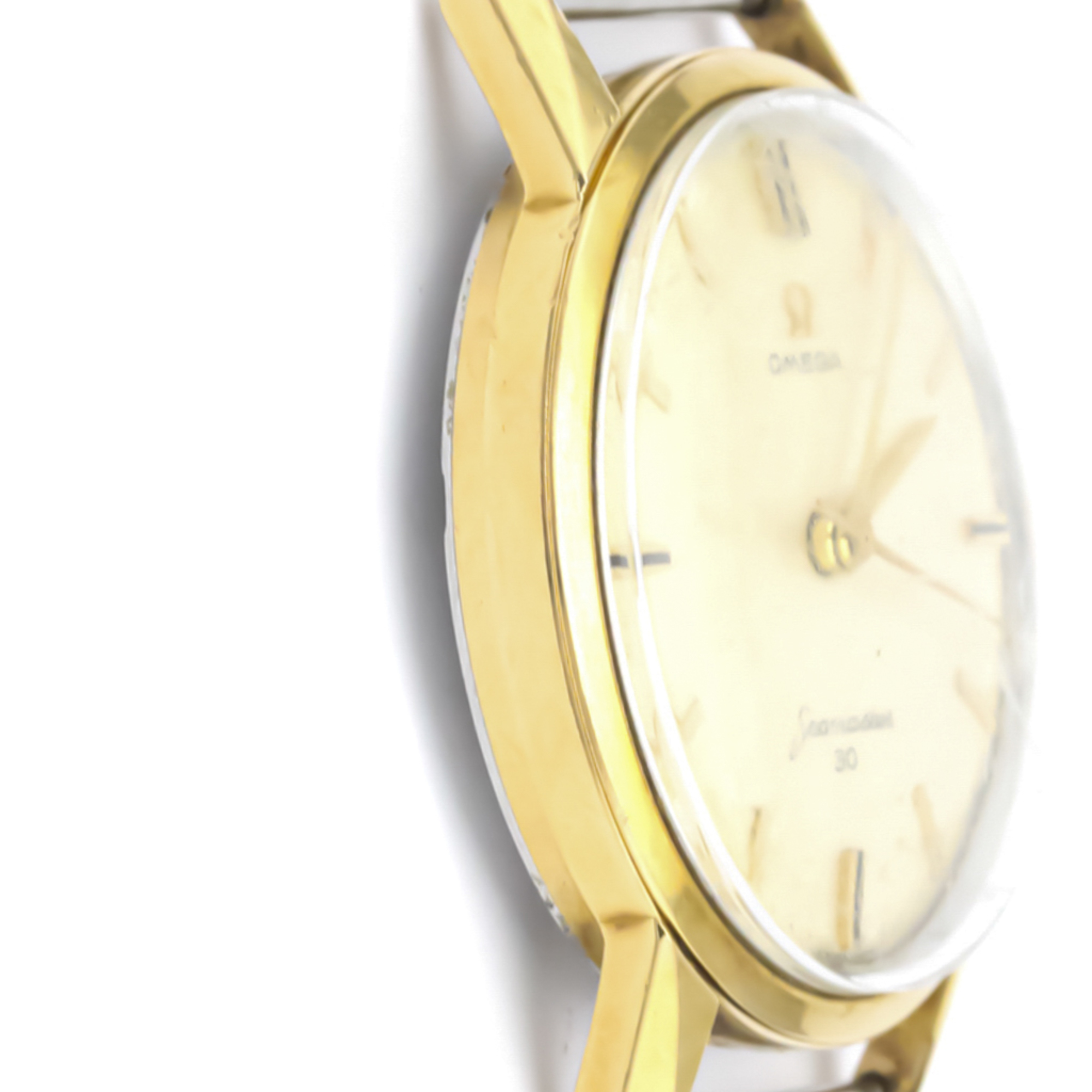 Omega Seamaster Mechanical Gold Plated Men's Dress Watch 135.003