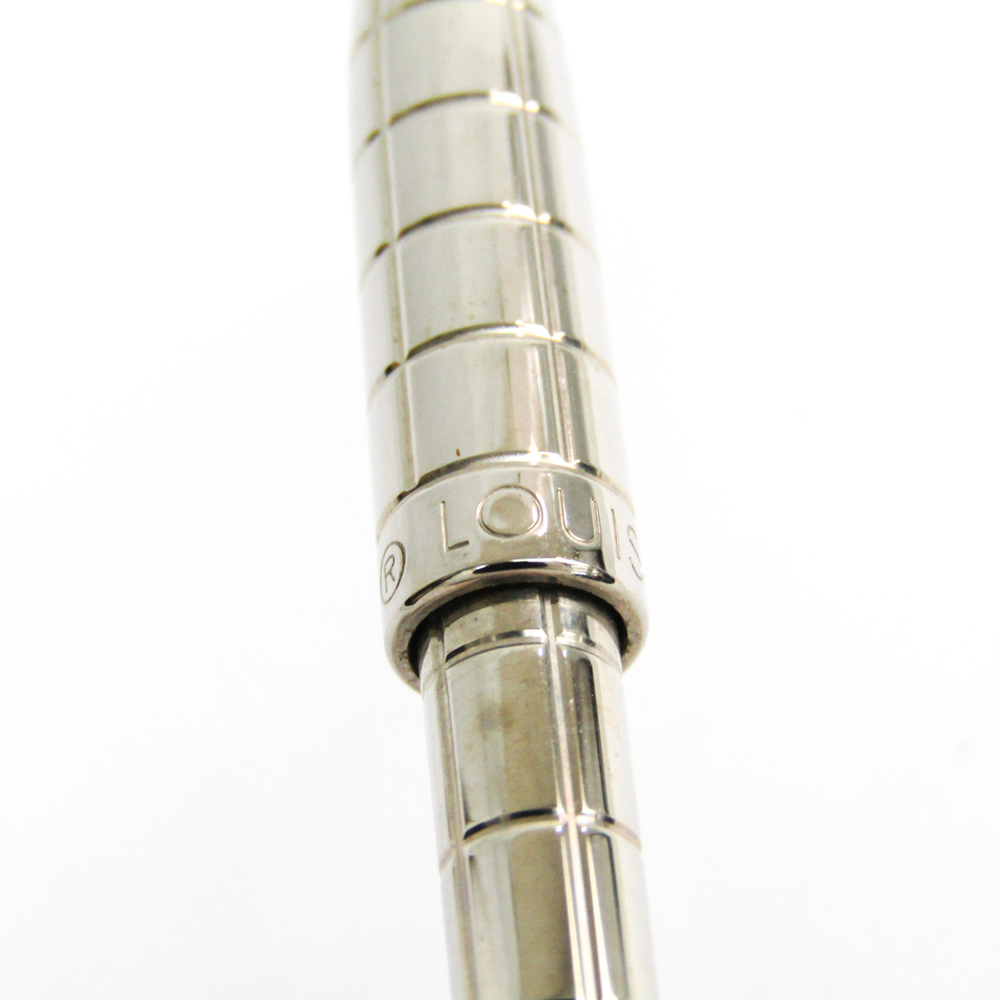 LOUIS VUITTON Ballpoint pen N75001 Stylo Agenda Pen metal Silver unisex Used