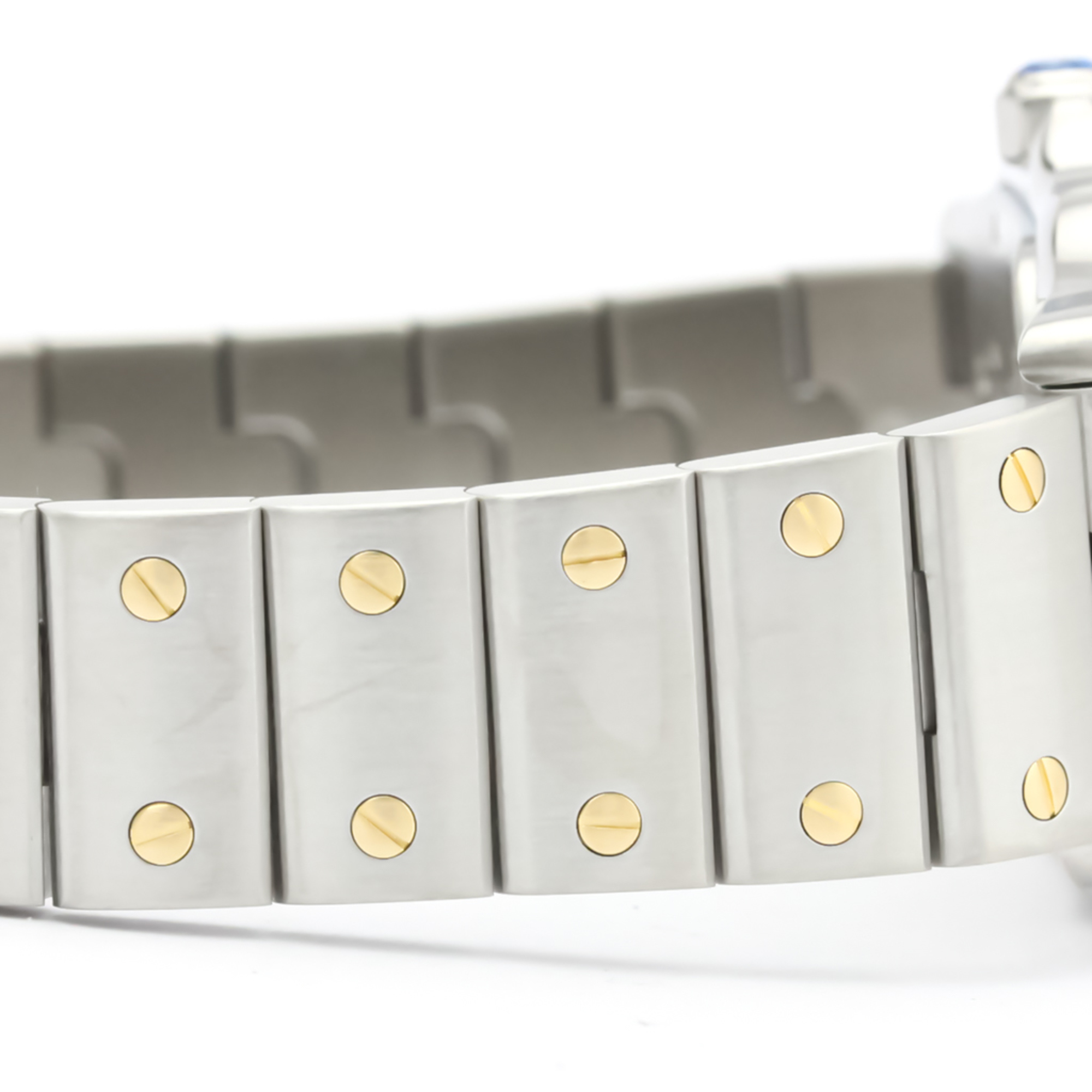 Cartier Santos Galbee Quartz Stainless Steel,Yellow Gold (18K) Women's Dress Watch W20012C4