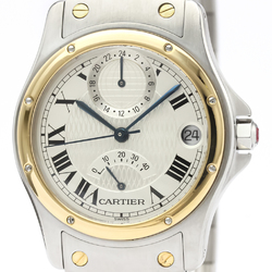 Cartier Santos Ronde Automatic Stainless Steel,Yellow Gold (18K) Men's Dress Watch W20038R3
