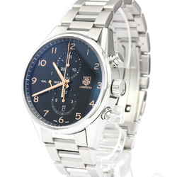 Polished TAG HEUER Carrera Calibre 1887 Chronograph Steel Automatic Mens Watch CAR2014
