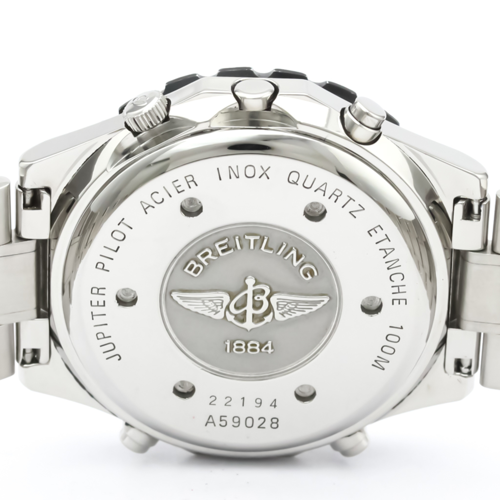 Breitling Jupiter Pilot Quartz Stainless Steel Men's Sports Watch A59028