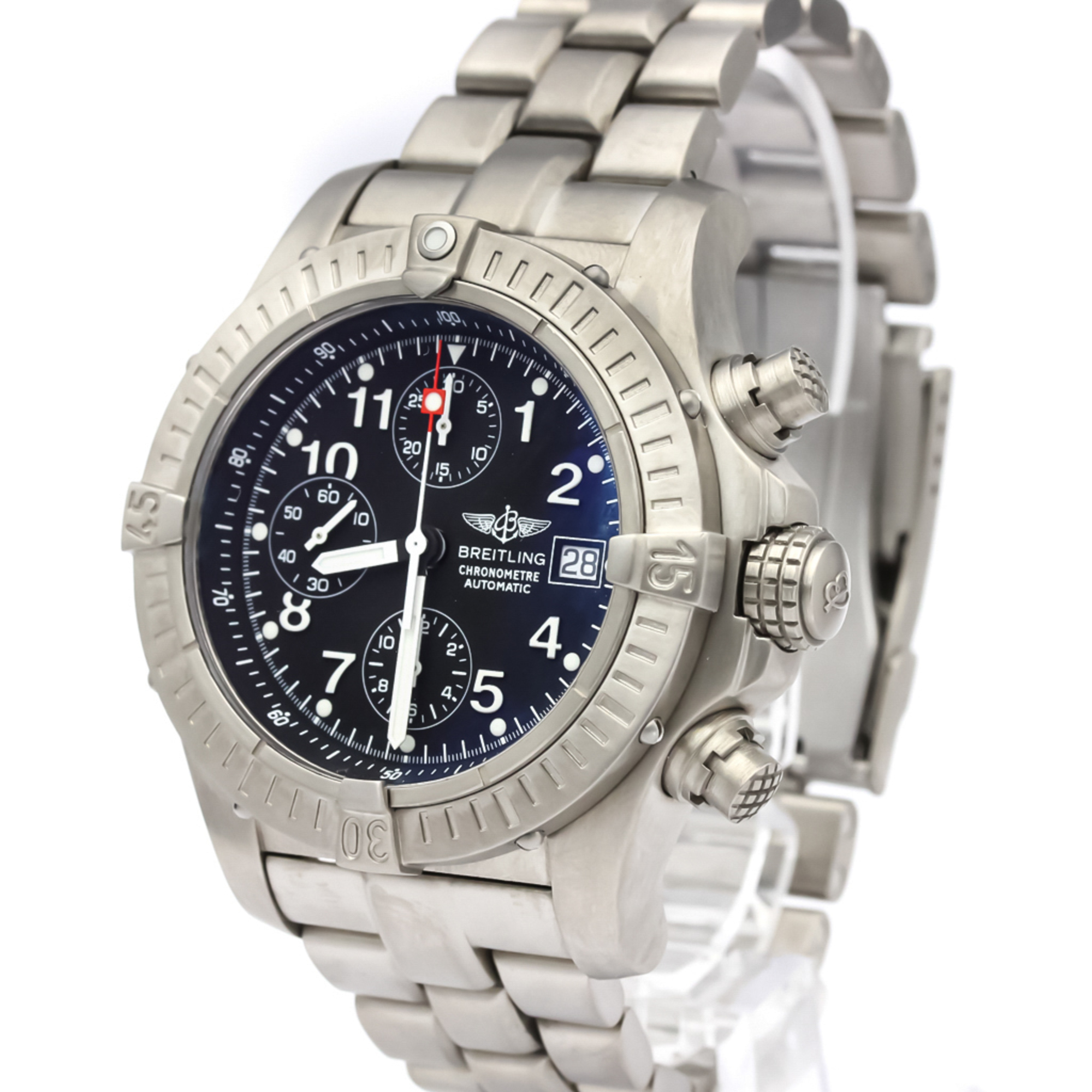 Breitling Avenger Automatic Titanium Men's Sports Watch E13360