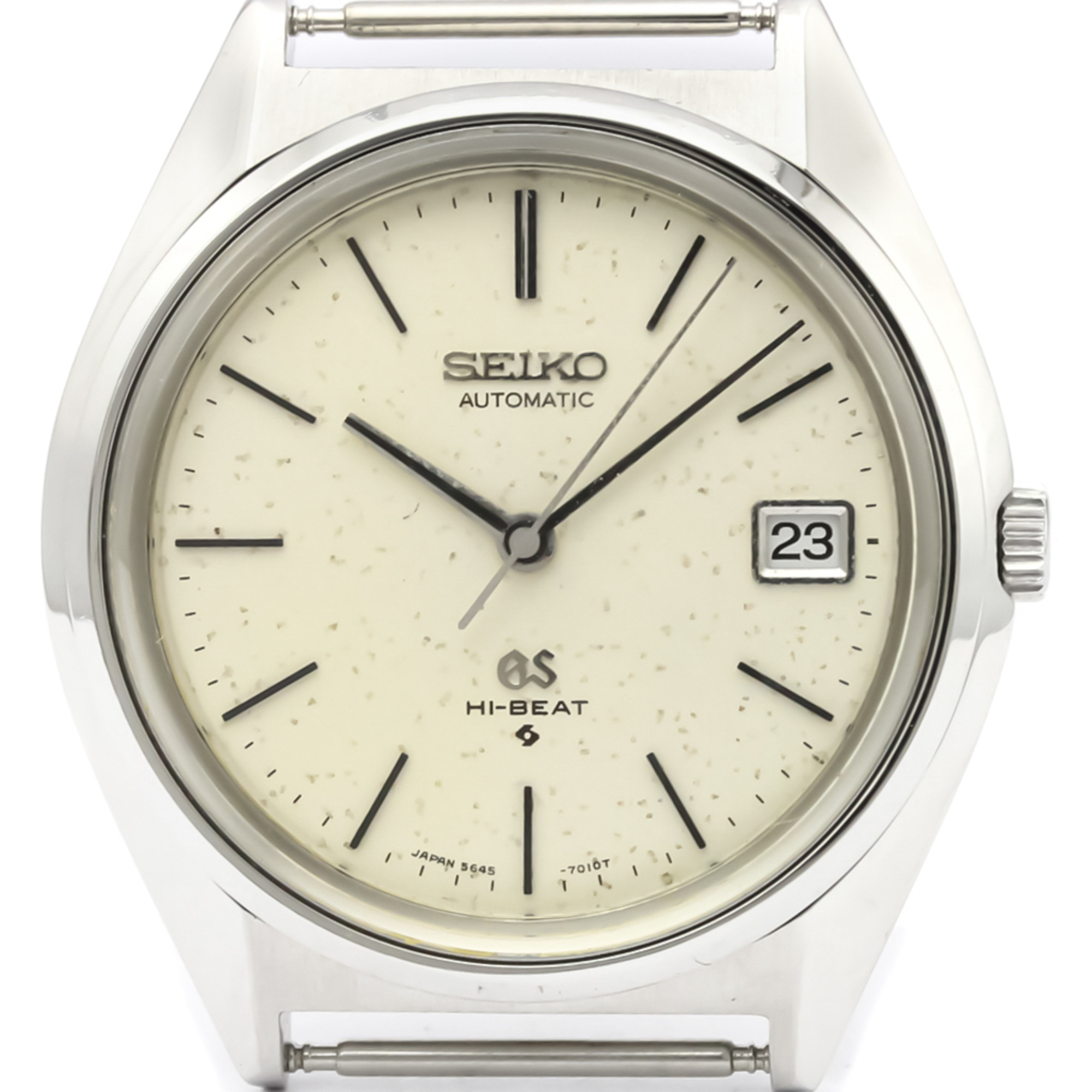 Seiko Grand Seiko Automatic Stainless Steel Men's Dress Watch 5645-7011