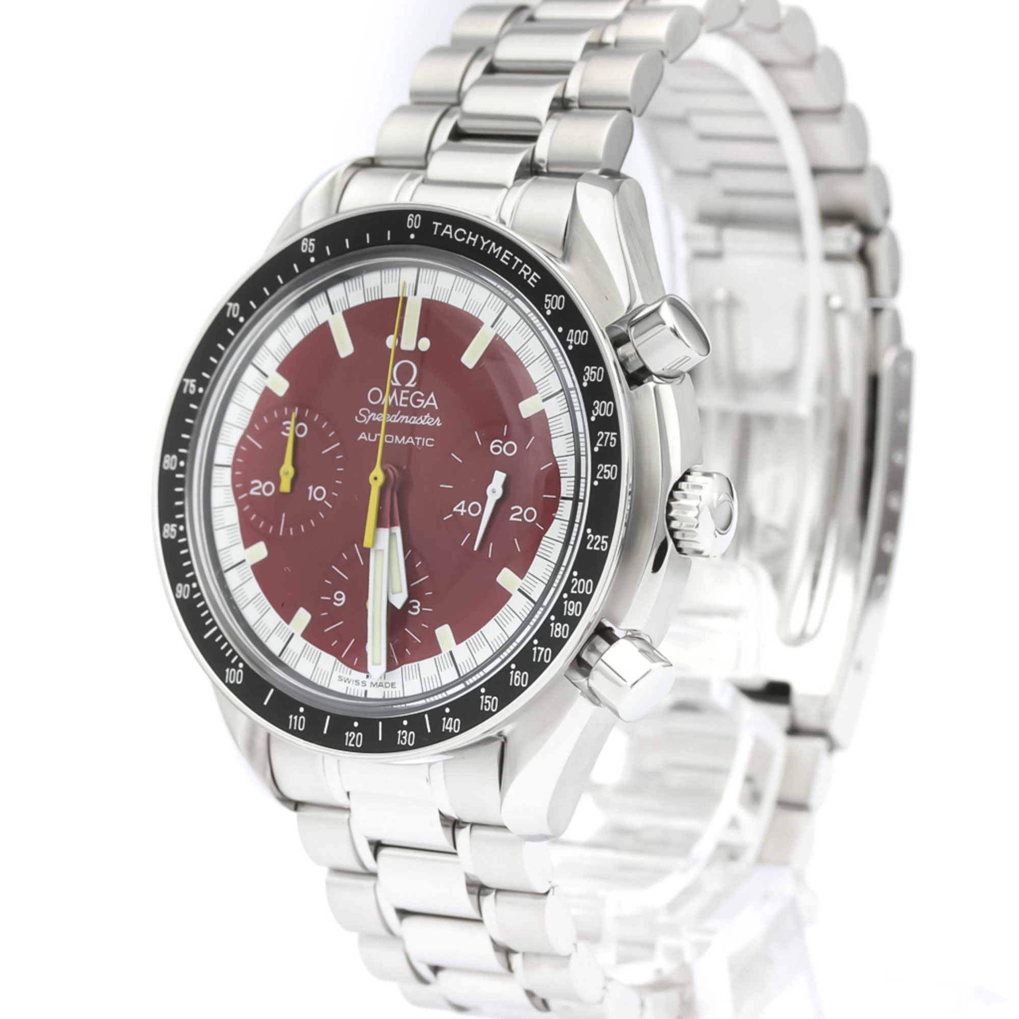 OMEGA Speedmaster Michael Schumacher Red Dial Watch 3510.61