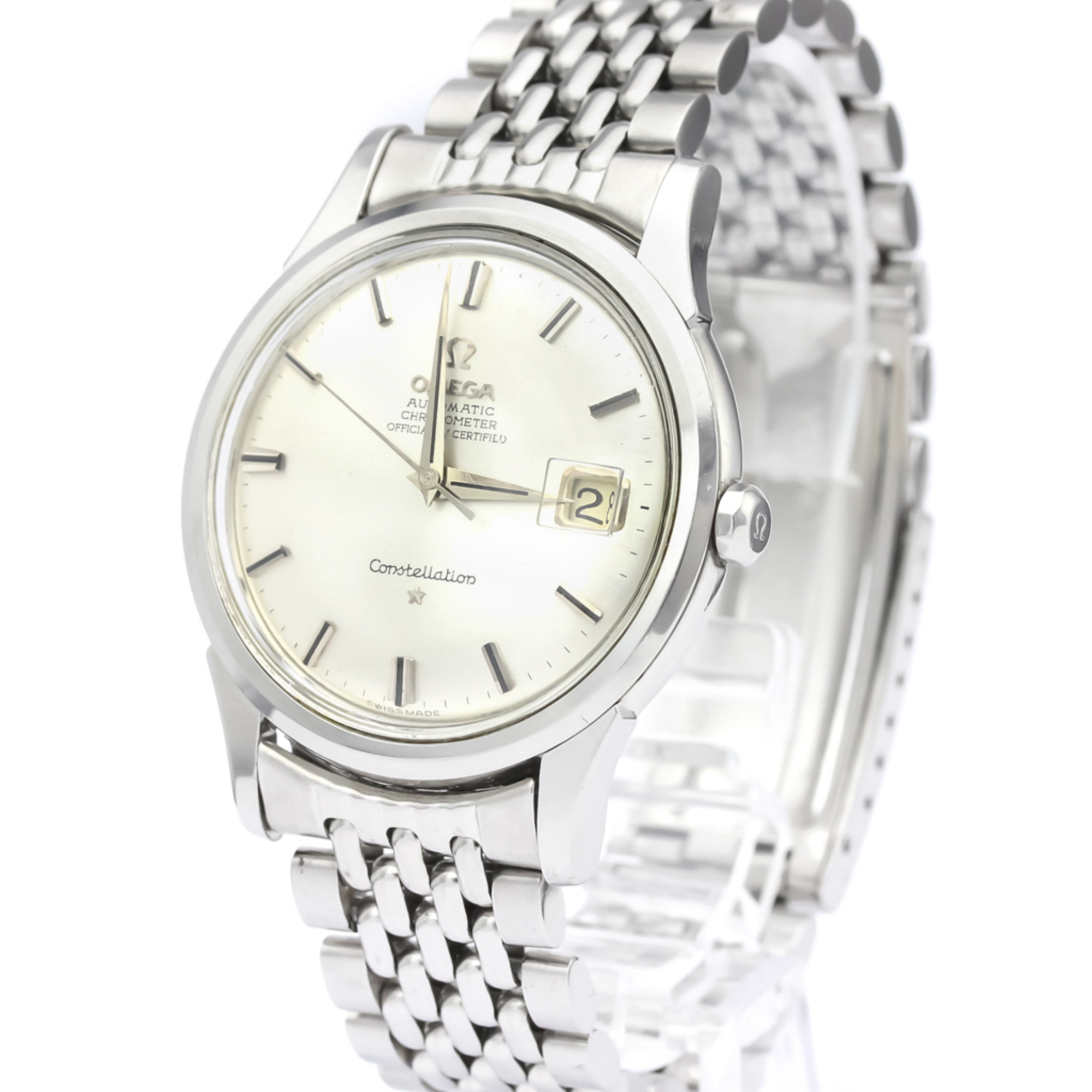 Omega Constellation Automatic Stainless Steel Men's Dress Watch 14777