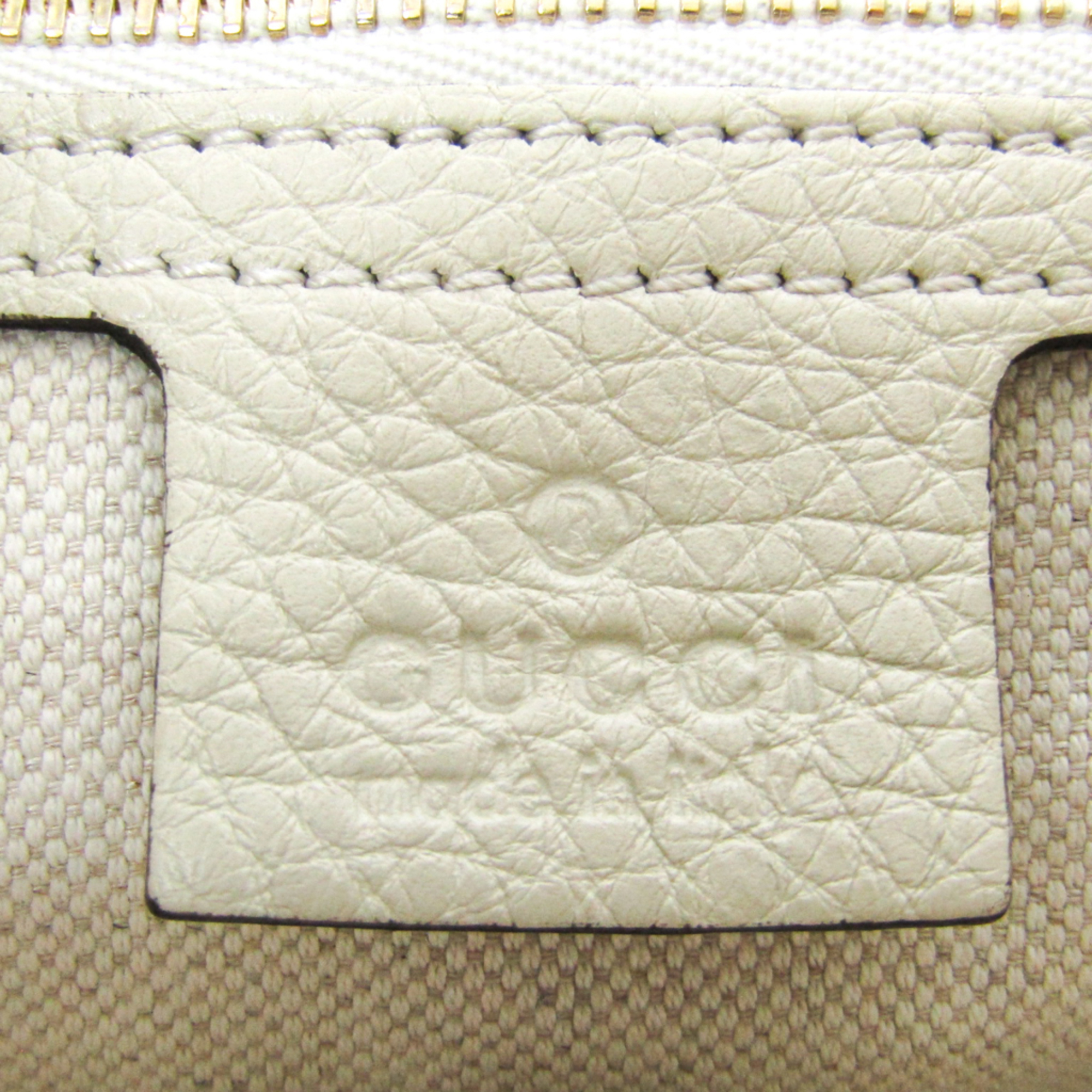 Gucci New Jackie 277520 Women's Leather Shoulder Bag White