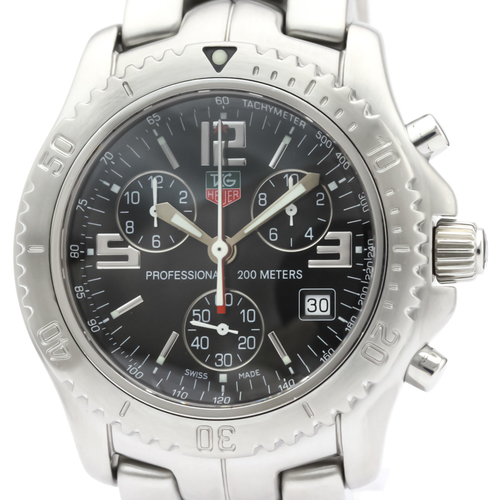 TAG HEUER Link Chronograph Jason Bourne Steel Watch CT1111 eLADY