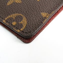 Louis Vuitton Monogram Monogram Travel Pass Case Monogram Porte 2 cartes vertical M60533