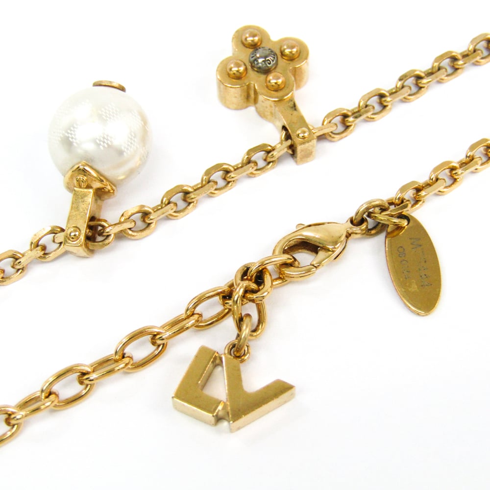 Louis Vuitton Charmy Faux Pearl Pendant Necklace - White, Brass Pendant  Necklace, Necklaces - LOU770443