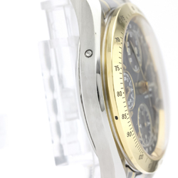 OMEGA Speedmaster Triple Date 18K Gold Steel Watch 3321.80