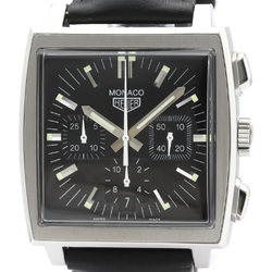 Tag Heuer Monaco Automatic Stainless Steel Men's Sports Watch CS2111
