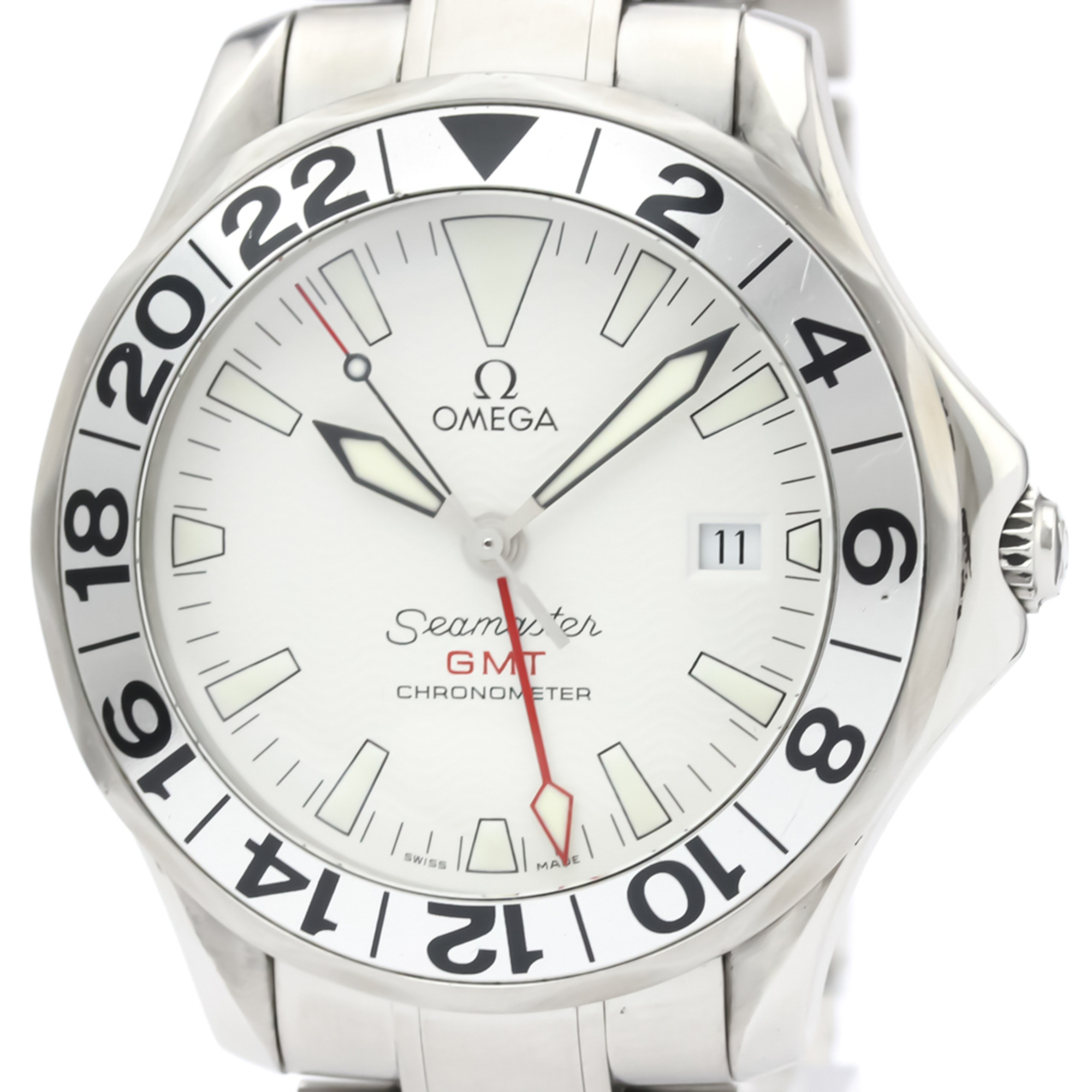 OMEGA Seamaster 300M GMT Steel Automatic Mens Watch 2538.20