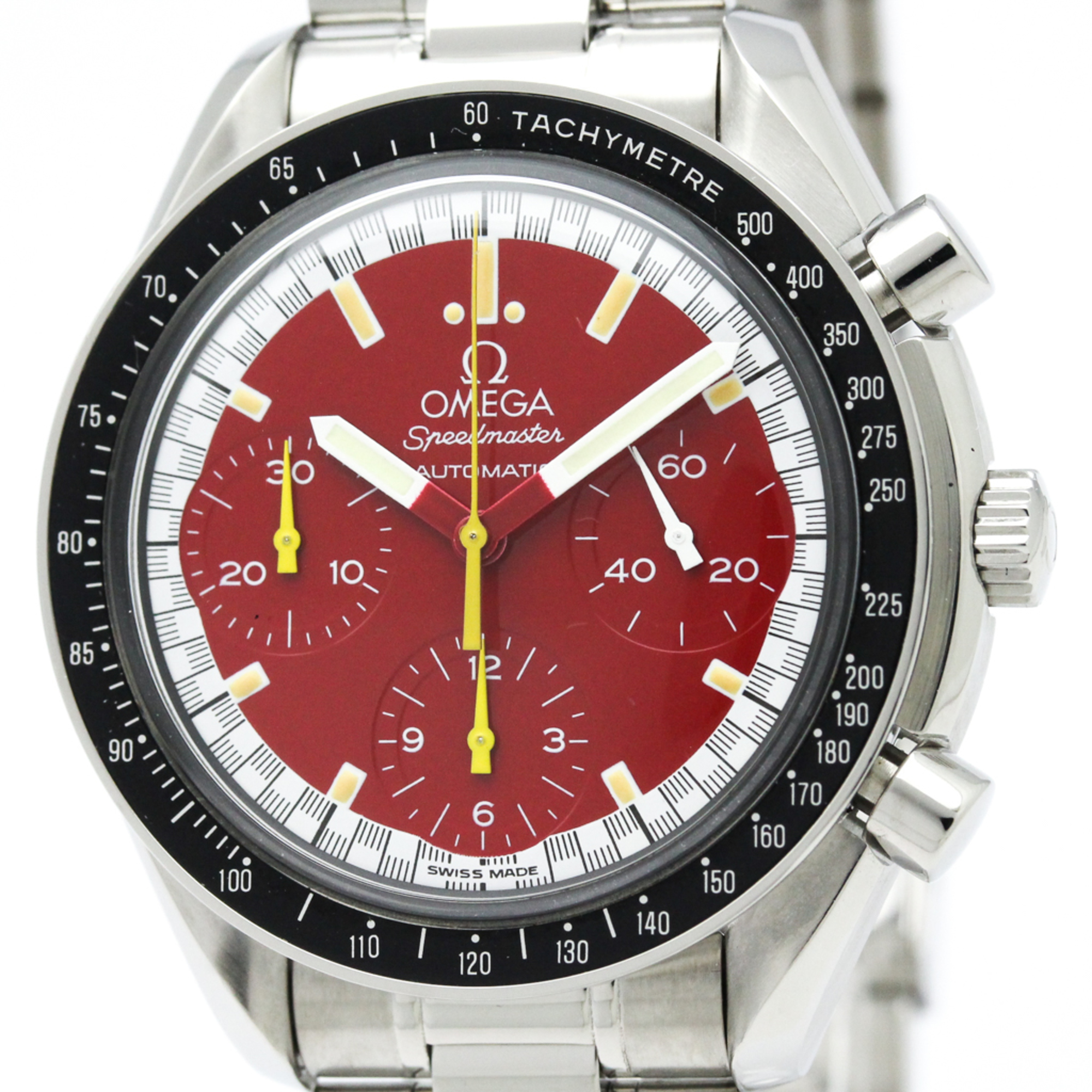 OMEGA Speedmaster Michael Schumacher Red Dial Watch 3510.61