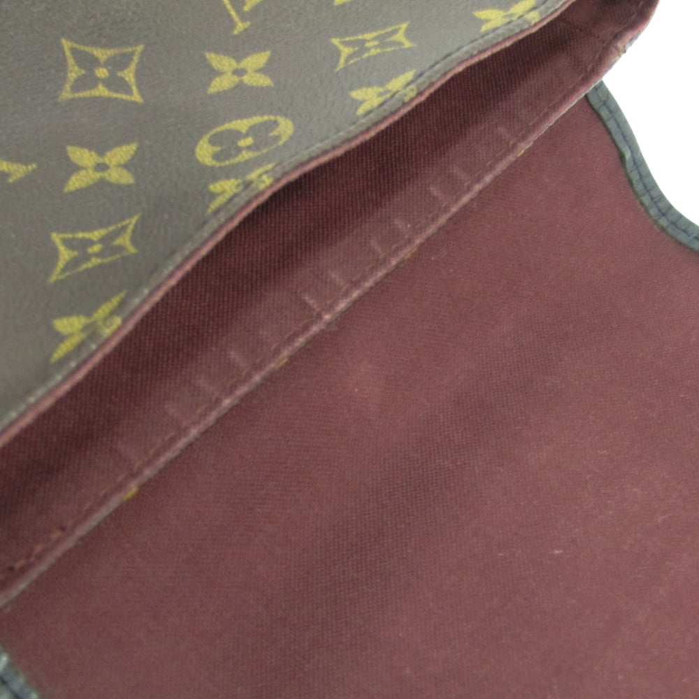 Louis Vuitton Monogram Macassar Bass PM M56717 Women's Shoulder Bag  Monogram Macassar