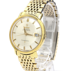 Omega Constellation Automatic Gold Plated Men's Dress Watch 168.004
