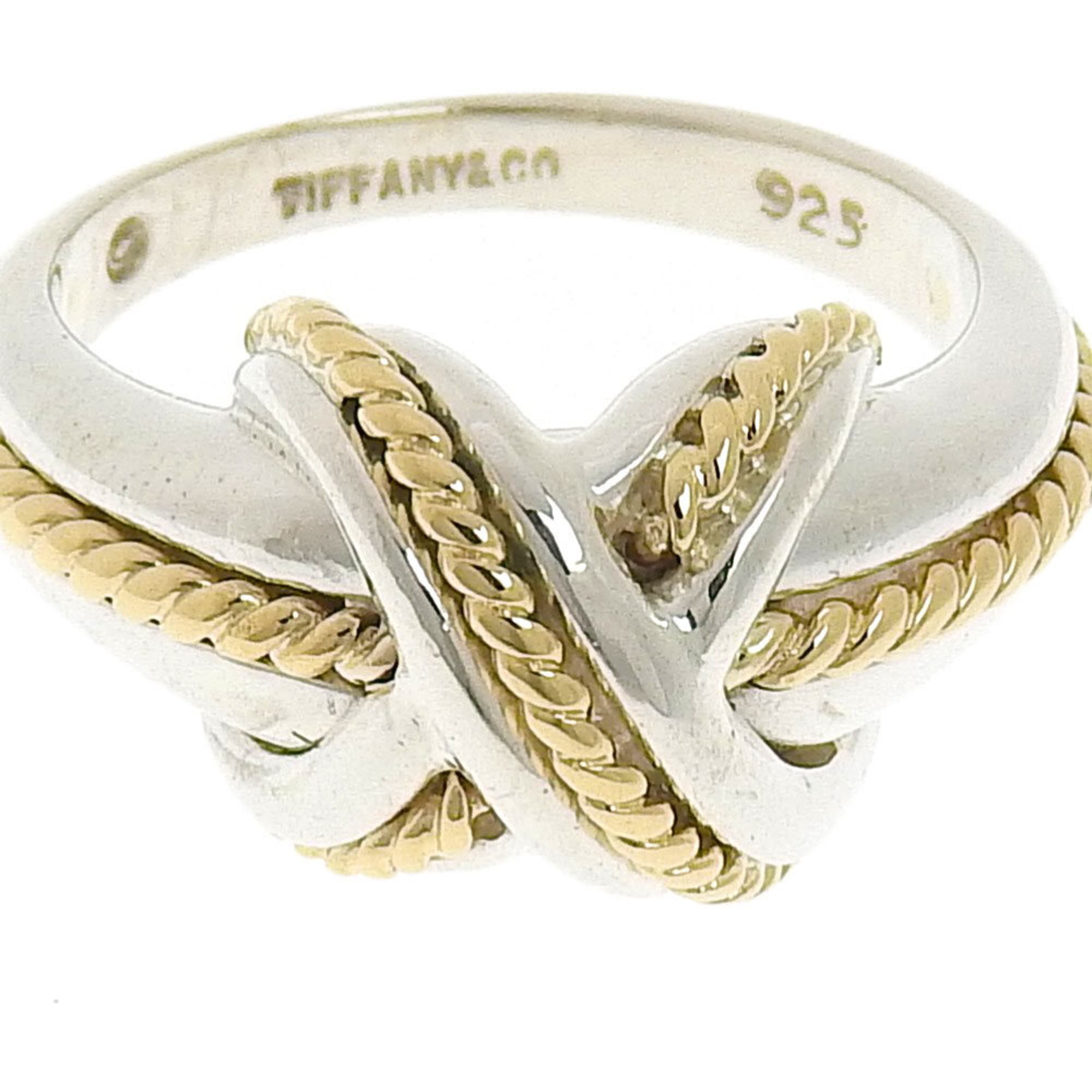 Tiffany & Co. Signature Ring K18YG SV925 No.11