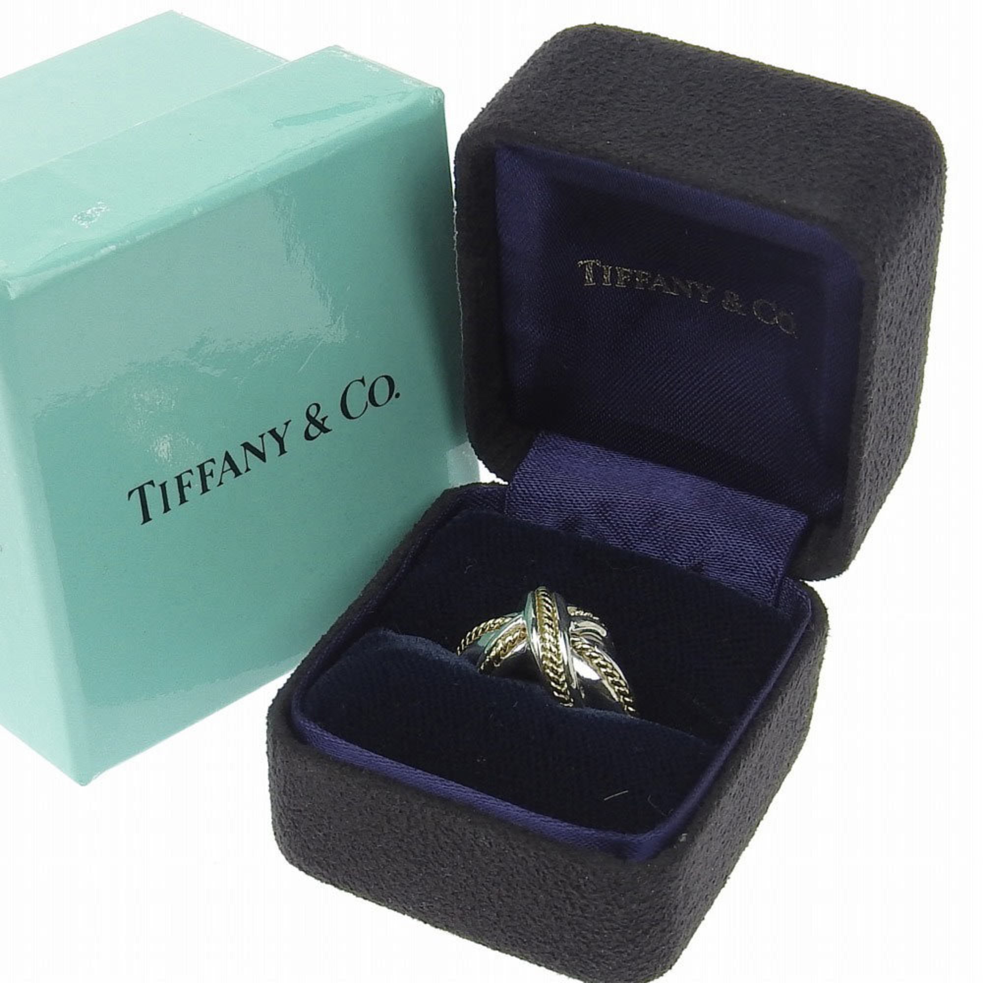 Tiffany & Co. Signature Ring K18YG SV925 No.11