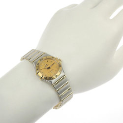 Omega Constellation Quartz Stainless Steel,Yellow Gold (18K) Women's Watch