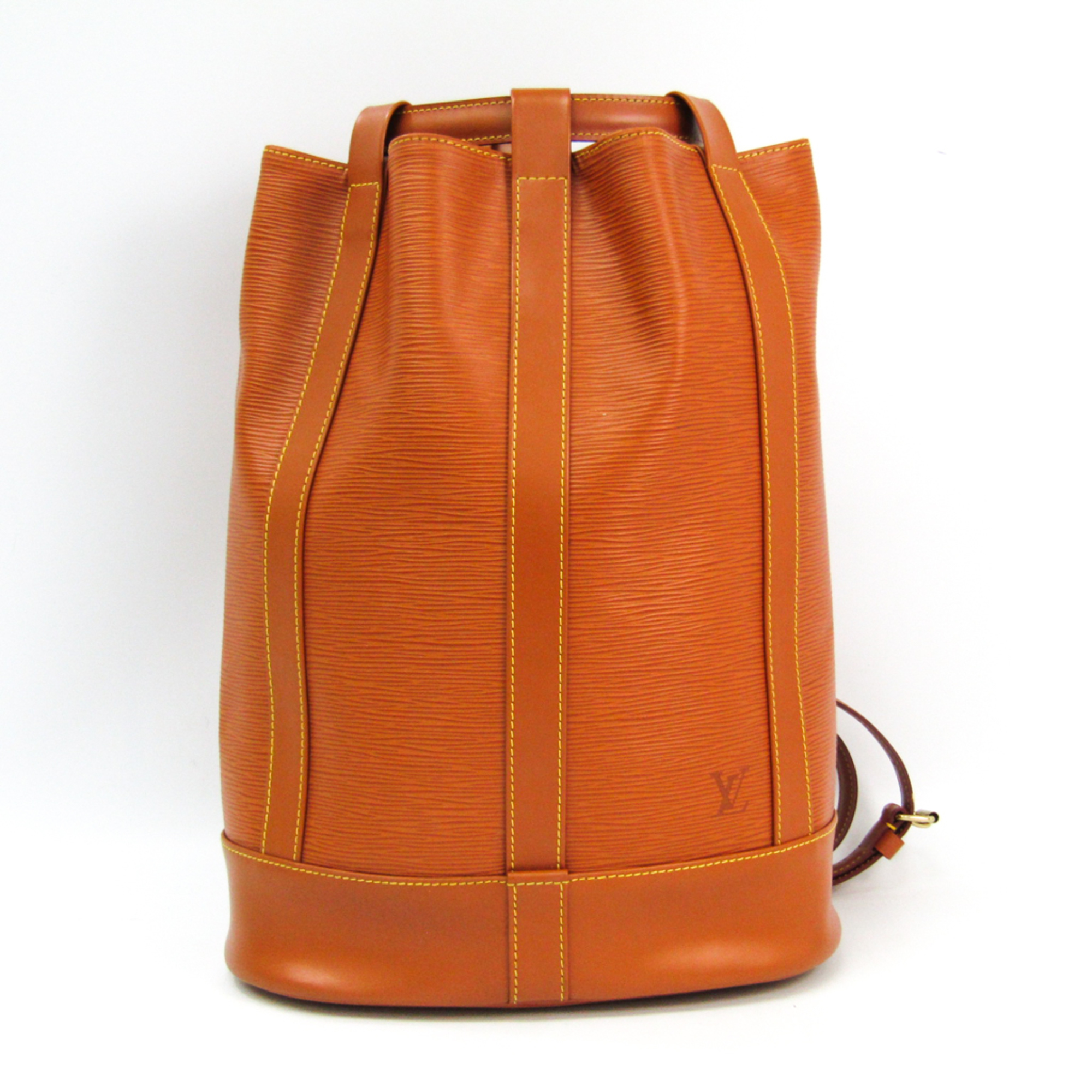 Louis Vuitton Epi Landne PM M52356 Women's Shoulder Bag Kenyan Brown