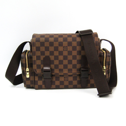 Louis Vuitton Damier Reporter Melwil N51126 Women's Shoulder Bag Ebene