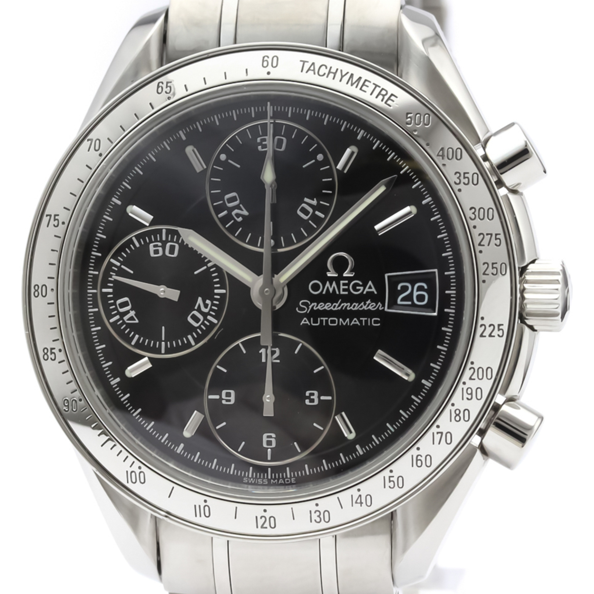 OMEGA Speedmaster Date Steel Automatic Mens Watch 3513.50