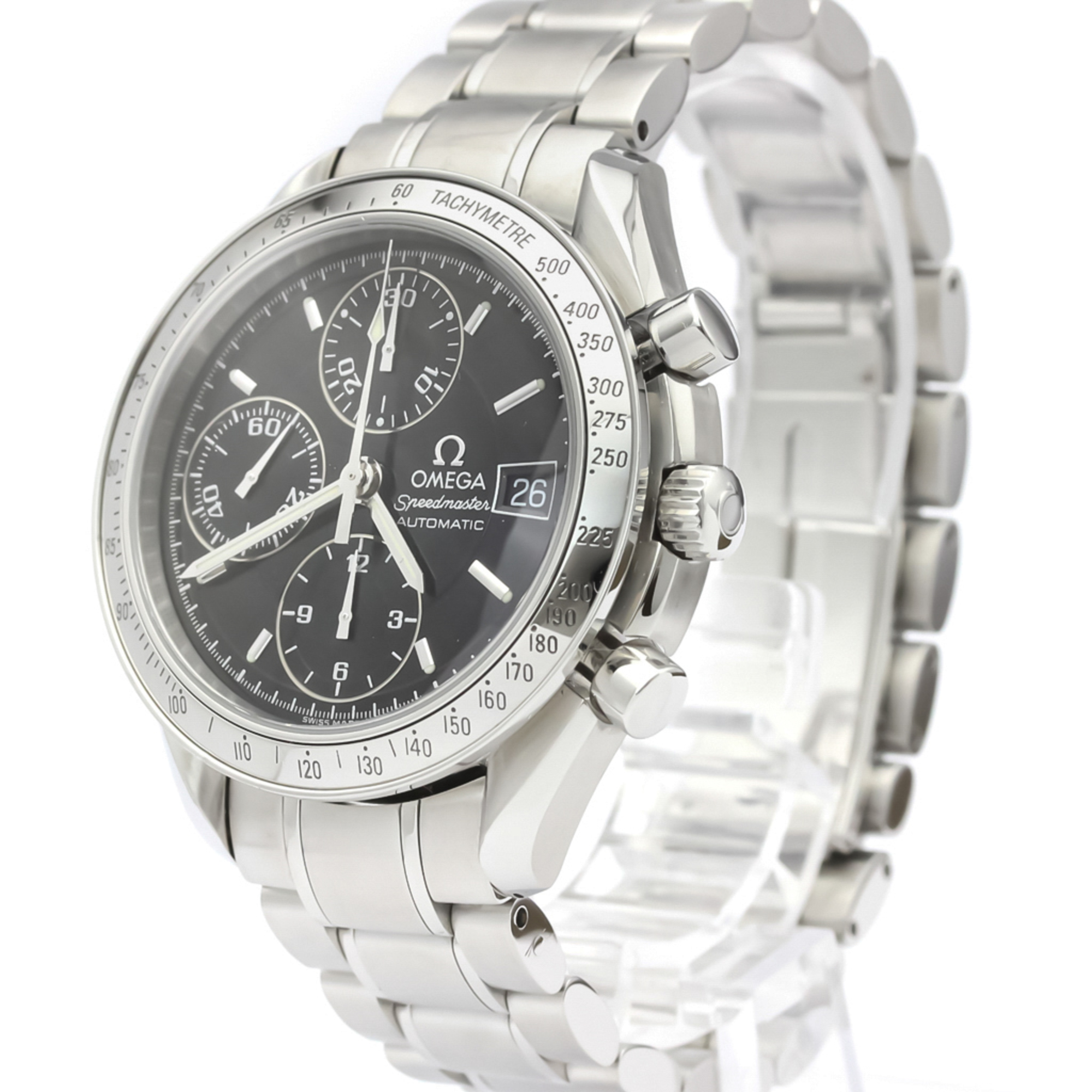 OMEGA Speedmaster Date Steel Automatic Mens Watch 3513.50