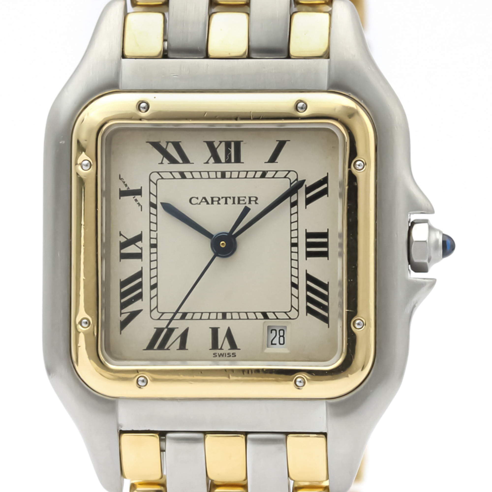 Cartier Panthere De Cartier Quartz Stainless Steel,Yellow Gold (18K) Women's Dress Watch 183949