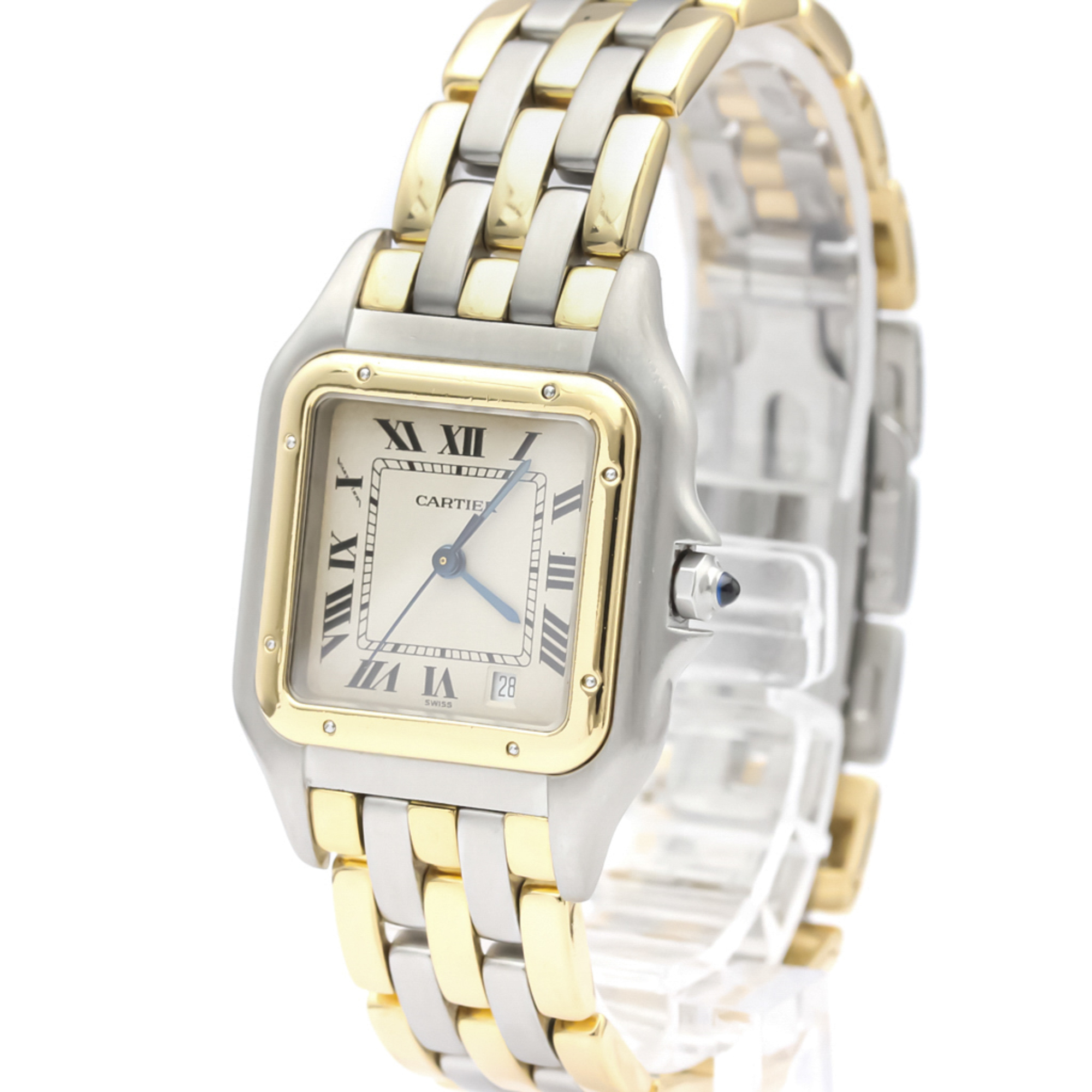 Cartier Panthere De Cartier Quartz Stainless Steel,Yellow Gold (18K) Women's Dress Watch 183949