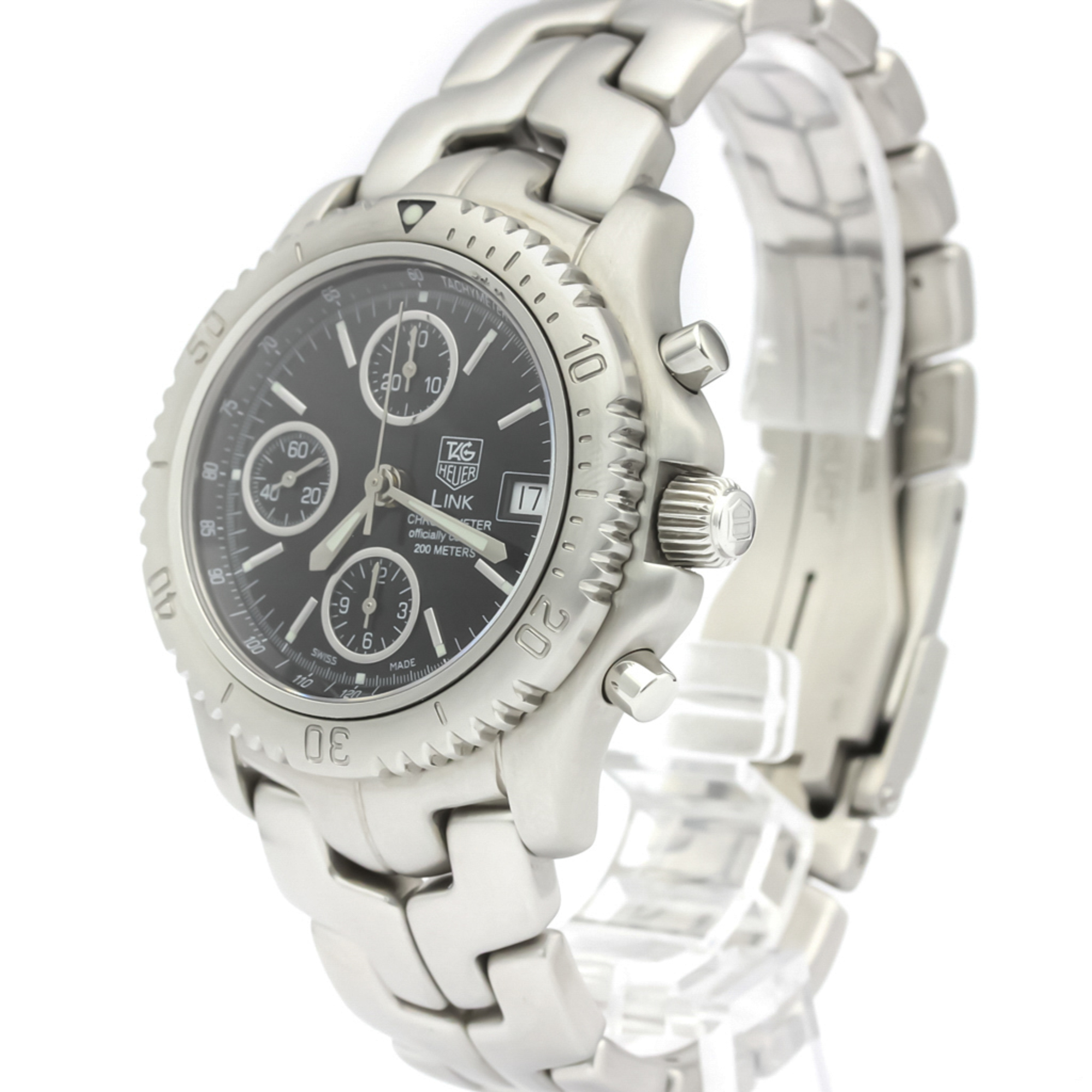 TAG HEUER Link Chronograph Steel Automatic Mens Watch CT5111